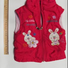 Жилетка теплая на девочку