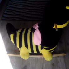 Продаю детскую каталку Пчелка