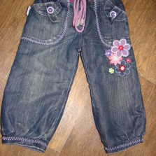 Джинсы на флисе