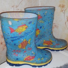 Резиновые сапожки 31 Литма 19,5-20см Рыбки.
