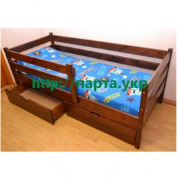 Новая Кровать из натурального дерева. Ящики в комплекте.