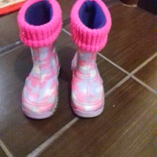 резиновые сапожки Demar размер 22-23