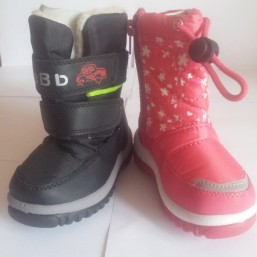 Детские зимние сапоги, сапожки, обувь на мальчика и девочку размеры 22-27