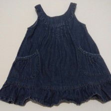 Джинсовый сарафан для девочки