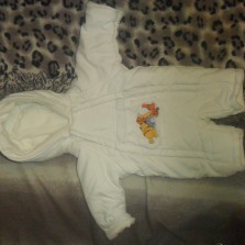 Детский тёплый комбинезон для ребёнка от 0-3 мес.