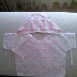 Комплект для новорожден (розовый)