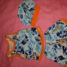 Летний костюмчик от 3 до 6 мес.