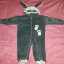 Теплый человечек-зайчик