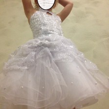 Нарядное платье, костюм снежинки