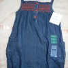 Джинсовый ромпер песочник Carters 18 месяцев