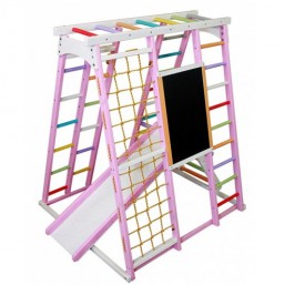 Игровой спортивный уголок розовый