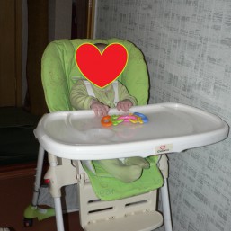 стульчик для кормления casato mosaic love bear 