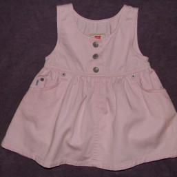 Джинсовый сарафан Levi´s  на девочку 18 мес.