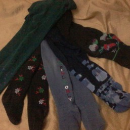 Колготки в разном состоянии