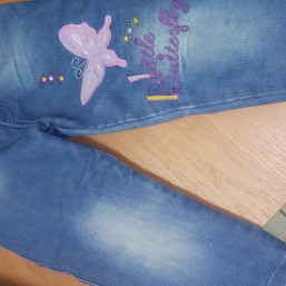 Теплые джинсы