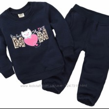 Детский утепленный спортивный костюм