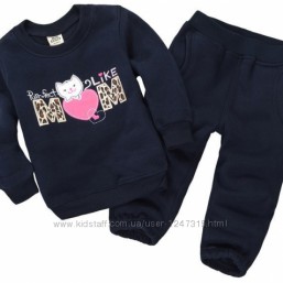 Детский утепленный спортивный костюм