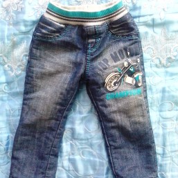 Супер-модные теплые джинсы 