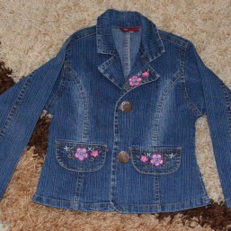 джинсовый костюм  на рост 86-92