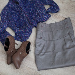 юбка, длина - 49 см, бедра-82 см