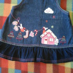 джинсовый ,и велветовый сарафаны