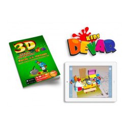 3d Сказка-раскраска 