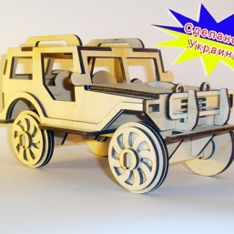 Деревянные 3д пазлы