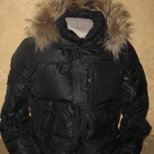 Куртка зимняя подростковая с капюшоном 