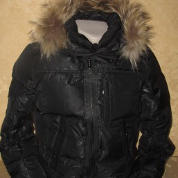 Куртка зимняя подростковая с капюшоном 