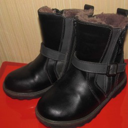 Сапоги зимние детские на меху 