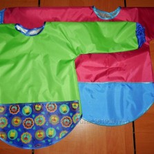 Детский фартук с рукавами для защиты одежды во время рисования.Водонепроницаемый!