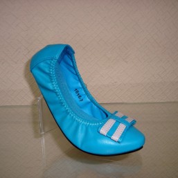 Бирюзовые балетки для девочек с 25 по 30 размеры