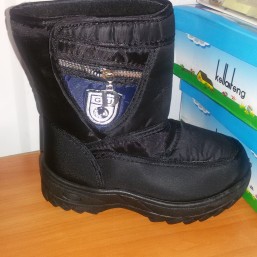 Сапоги детские дутики\термо Leopard зима 32-36 размеры