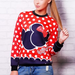 Модный женский свитшот