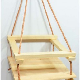 Качель пластиковая подвесная новая