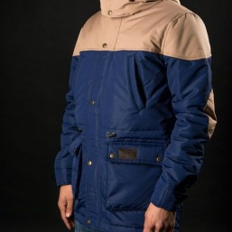 Parka PITT ВЕСНА MARSALA GREY FLIS