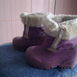 сапожки зимние резиновые размер 23