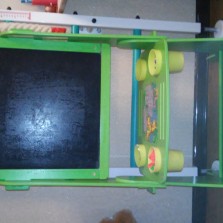 Двухсторонний деревянный мольберт