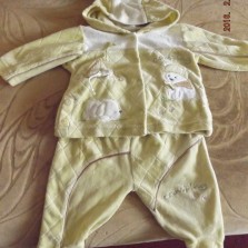 велюровый костюмчик для манюни