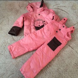 комбинезон пуховой рост 100