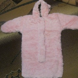 Теплый конверт-комбенезон для девочки