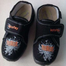 Текстильные туфли Kotofey