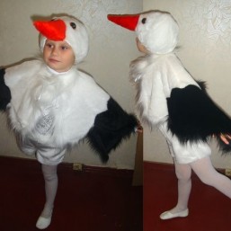 Прокат костюма аиста, журавлика