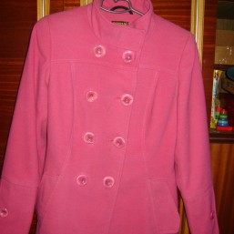 кашемировое полупальто 46 р.