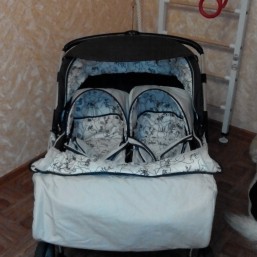 Коляска Geoby для двойни