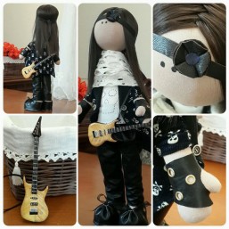 Интерьерная текстильная кукла! 