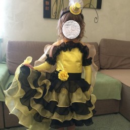 Костюм пчелки или нарядное платье
