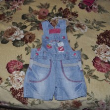 джинсовый комбинезон 86 размер