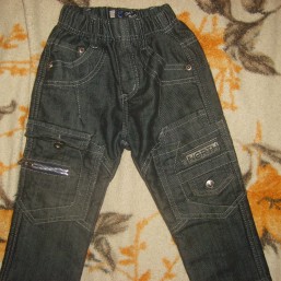 Джинсы для мальчика с флисовой подкладкой