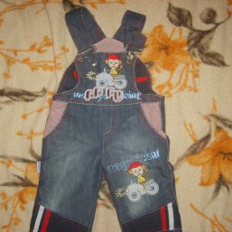 Джинсы на мальчика с утеплением